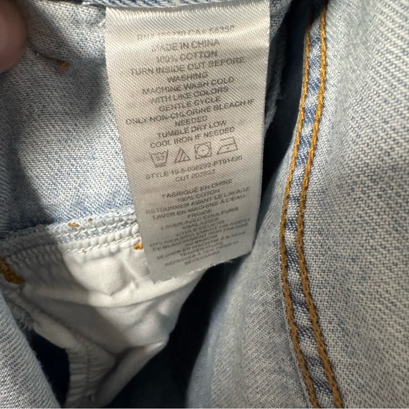 Current Elliot 6 pocket light blue size 32 - Picture 6 of 6